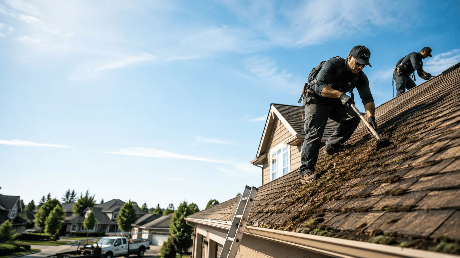Roof Moss Removal in Elgin, NE near me